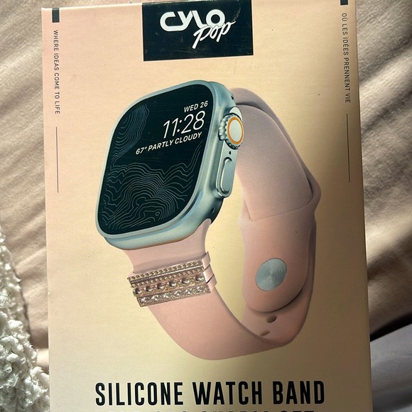 Stocking stuffer  - Silicone watch band for Apple Watch - Picture 2 of 5